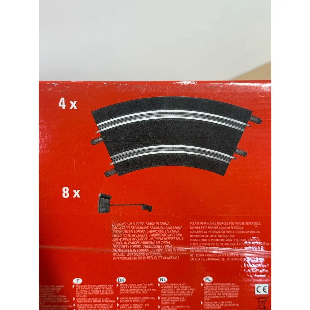 SCX Compact 1:43 Slot Racing Track Set Pieces- see pic for pieces